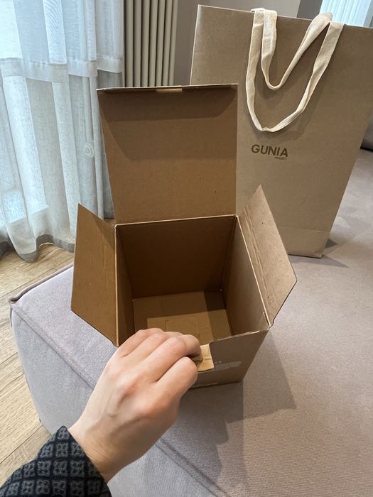 Gunia пакет та коробка