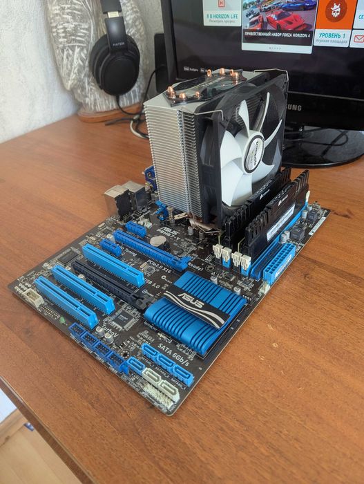 !ЦІНА ДОГОВІРНА! Материнська плата asus P8H67-V