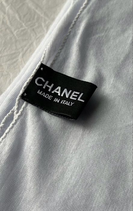 Chanel шарф нежно голубой.