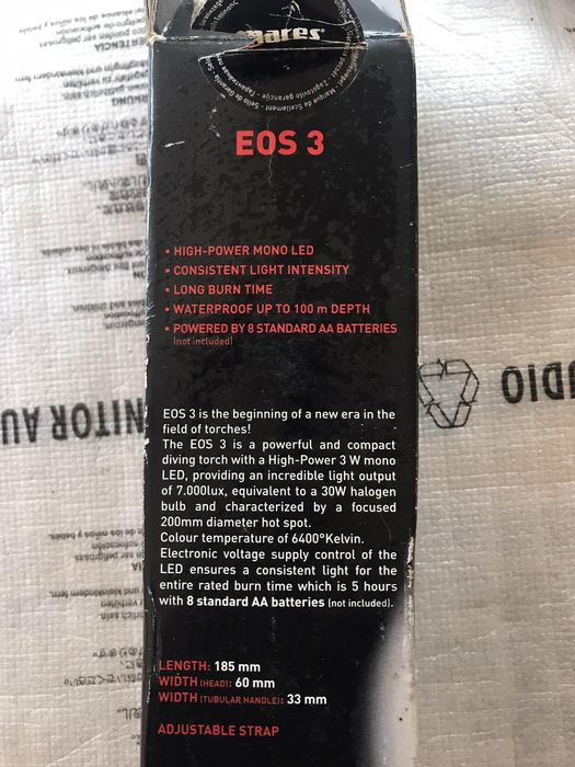 Фонарик водолазный Mares EOS 3