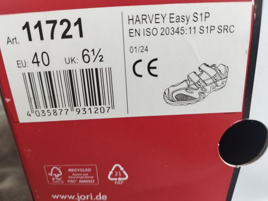 Buty robocze stalpapy JORI 40