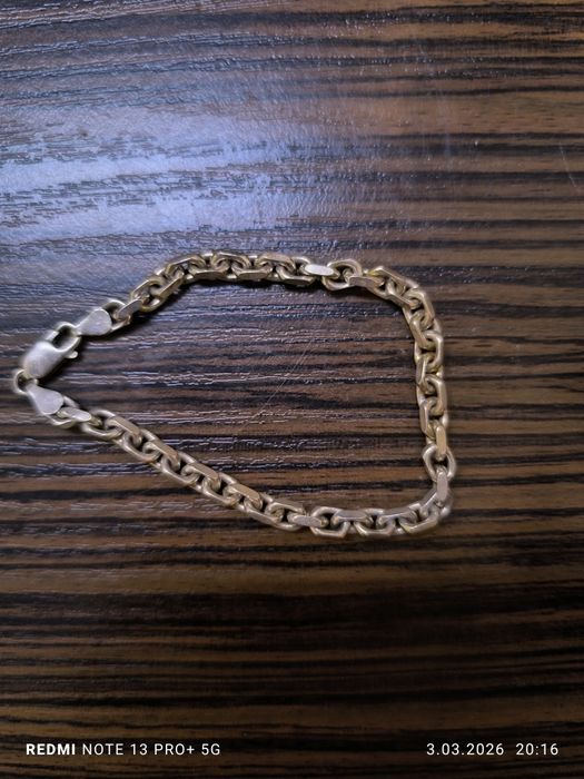 Srebrna bransoletka damska