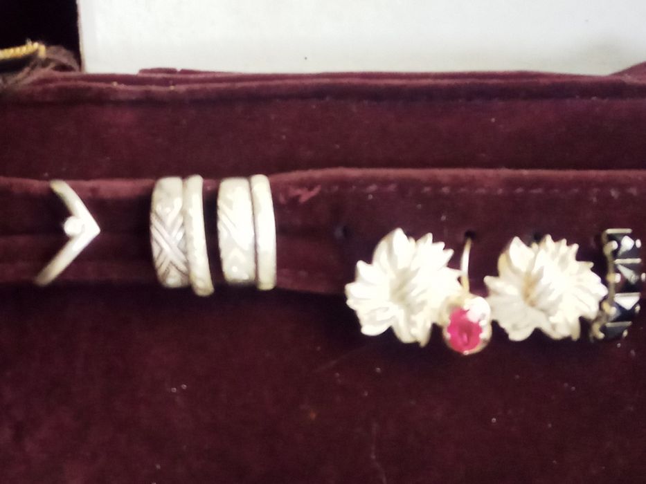 Сережки  кільця   срібло