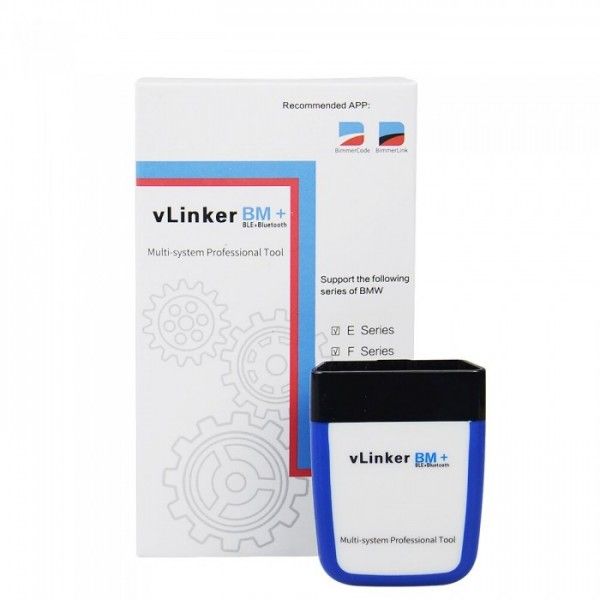 Автосканер Vgate vLinker BM+ Bluetooth 4.0 для Bimmer Code/Bimmer Link Android/iOS/Windows