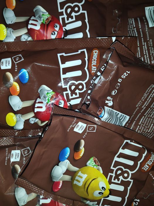 MMS czekoladowe brązowe 6*125g