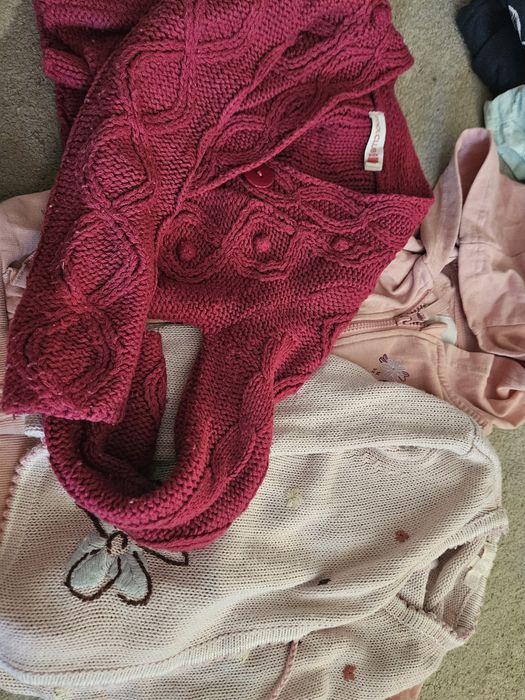 Sweter bolerko bluza 116 dziewczynka