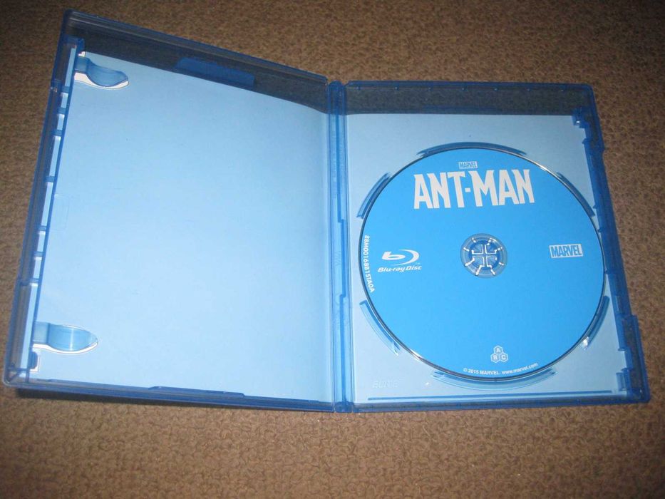 Blu-Ray "Homem-Formiga" com Paul Rudd