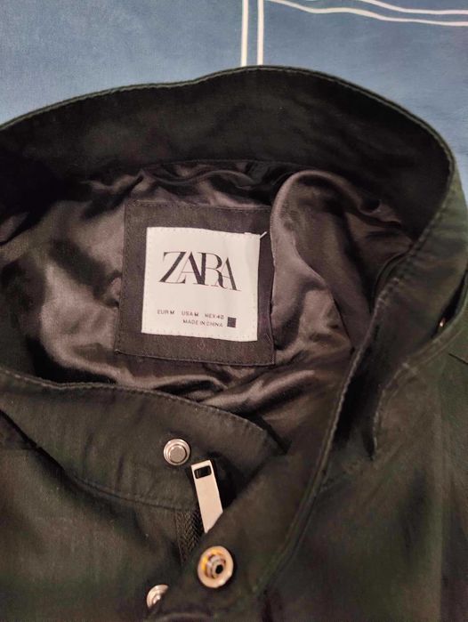 Casaco preto da Zara tam. XL praticamente novo