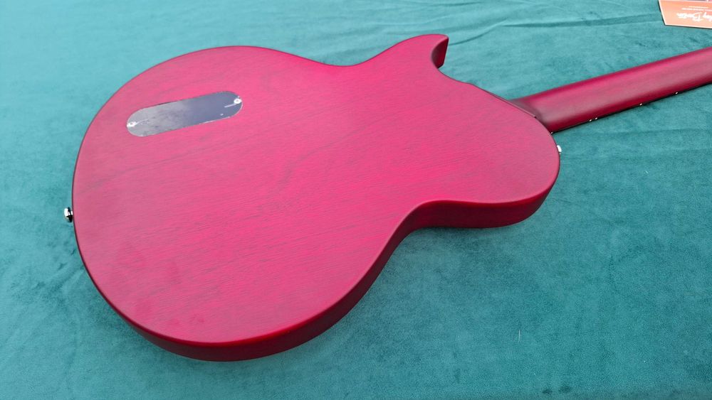 Gitara Elektryczna - Harley Benton Les Paul SC-Jr Faded Cherry Red