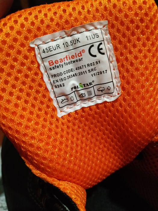 Спецвзуття, зуття робоче, черевики з металевим підноском, 45р.