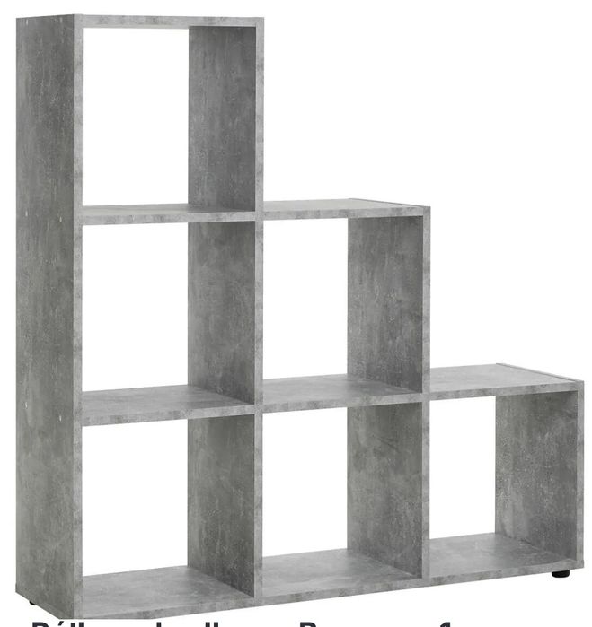 Półka schodkowa beton