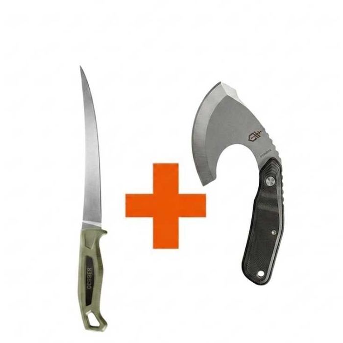 FISKARS Набір Ніж філейний Gerber Ceviche 9" + Ніж-топірець Gerber DOWNWIND