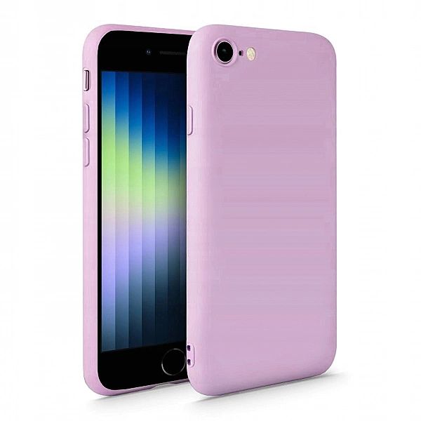 Tech-Protect plecki fioletowe do iPhone 7/8/SE (2020) + szkło hartowan