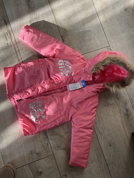 Kurtka wiosenna dla dziewcxynki 116 nowa hey pink wow
