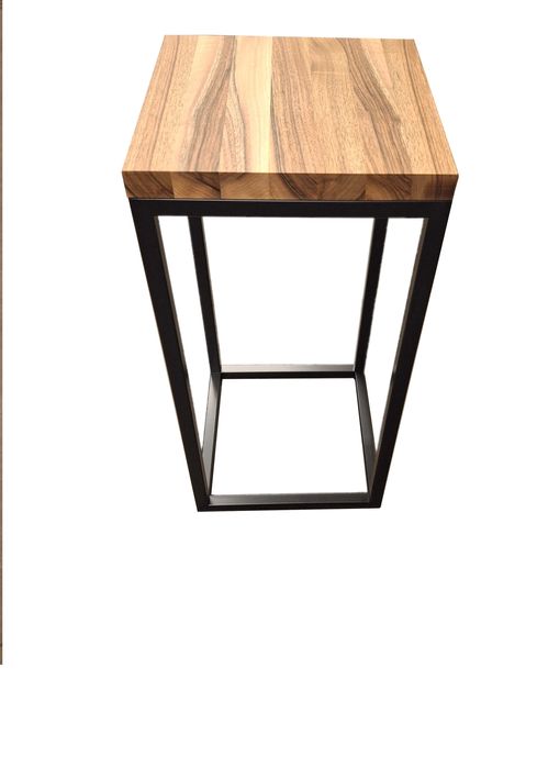 Kwietnik LOFT - ręcznie wykonany stojak na kwiaty 60cm, 30x30cm