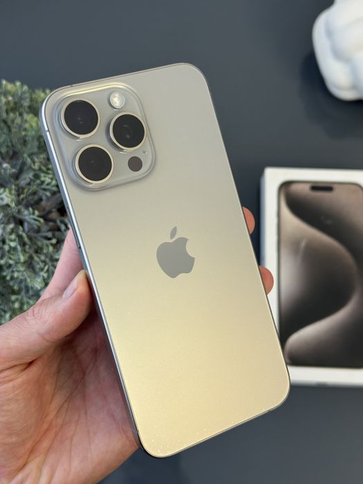 iPhone 15 Pro Max 512gb Natural Neverlock АКБ 88% Європа Обмін