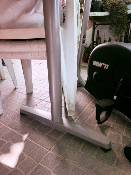 Mesa escritório metal com suporte para computador 160x120 cm