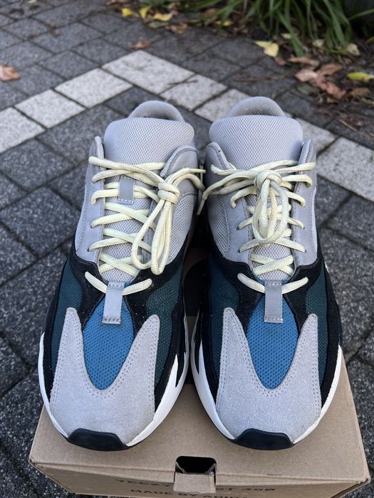 Adidas Yeezy Boost 700 V1 Wave Runner buty sneakersy szare 48