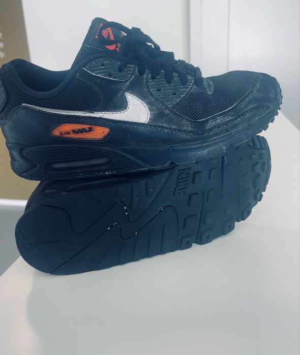 Nike Air Max Preta /Laranja