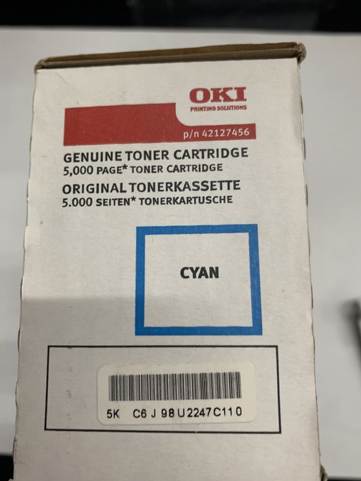 OKI Ref 4212.7456 Toner Azul XL