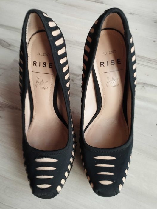 buty Szpilki 37 granatowe