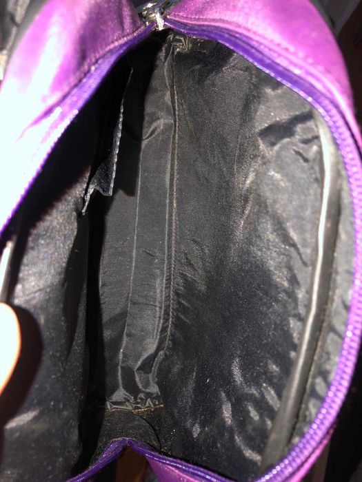 Torebka mała fioletowa