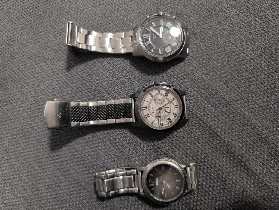 Zestaw 3 zegarków Fossil
