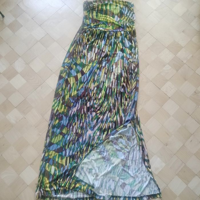 Sukienka maxi wzorzysta M