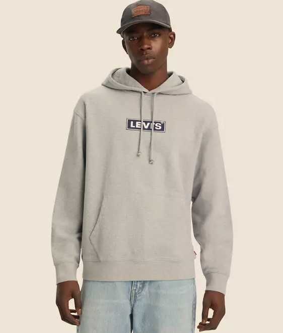 Худи на флисе Levis Relaxed Fit Graphic Hoodie.Оригинал.