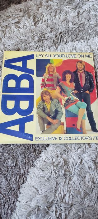 ABBA Lady all your love on me ,On and on and on 1981 Epic Ex+