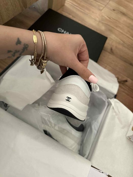 Sneakersy chanel białe adidasy nowe 41