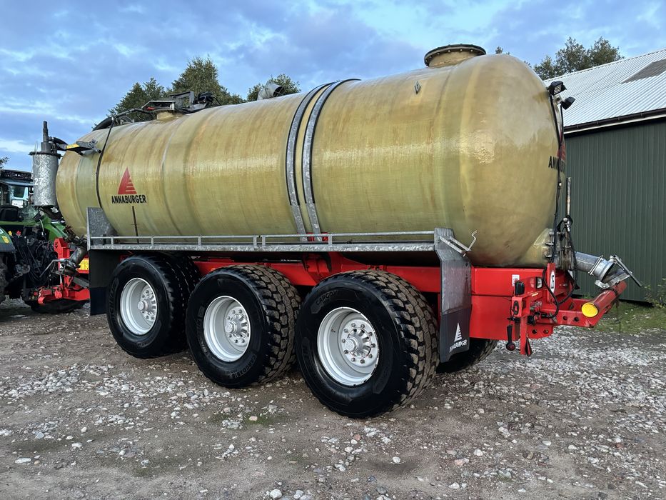 Beczka annaburger 3 osie waku pompa plus turbo