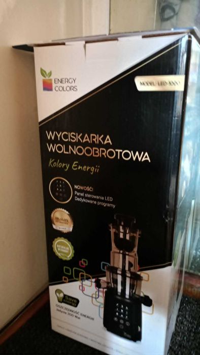 Wyciskarka wolnoobrotowa Energy Colours LED 1000