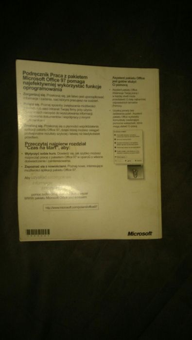 Praca z pakietem Microsoft Office 97