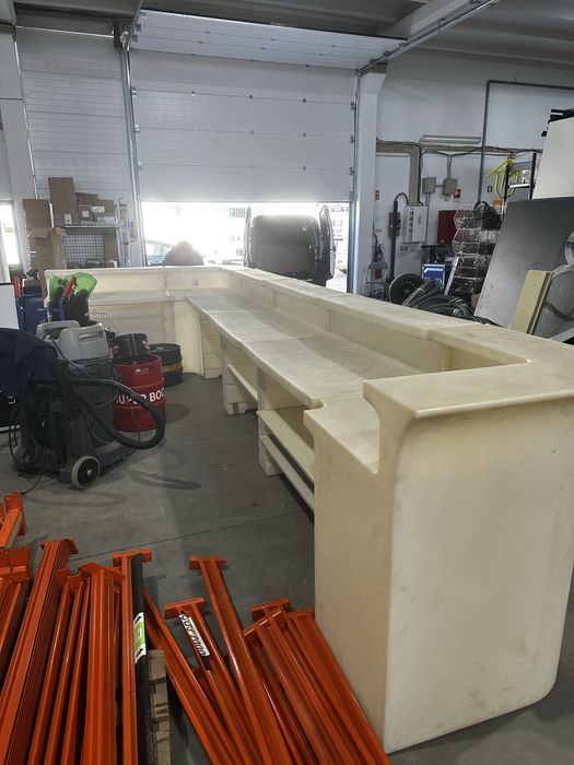 Balcão de Bar Modular (Polietileno) Acrilico