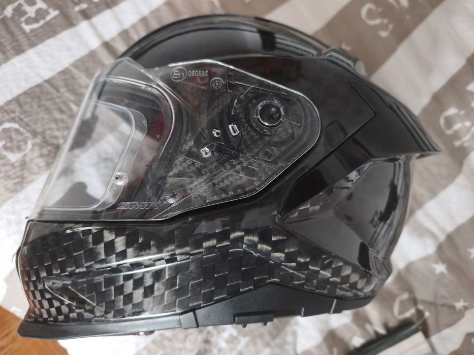 Capacete smk full carbono tamanho S