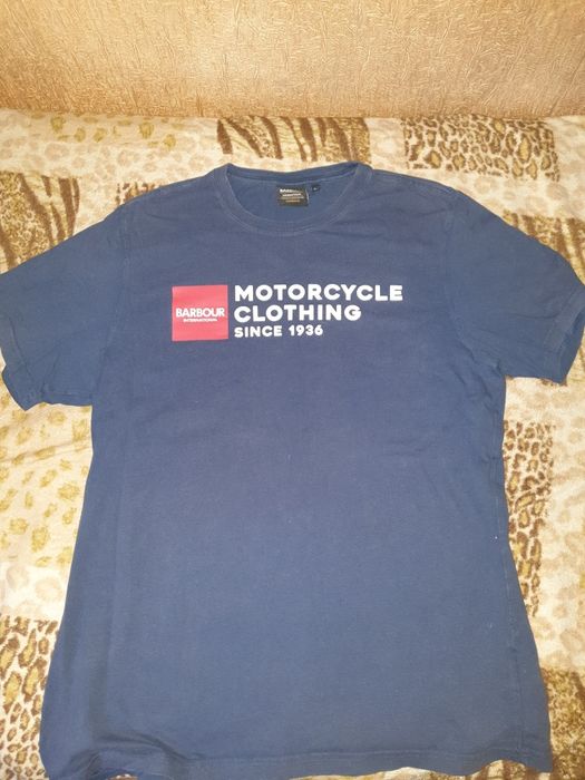 Barbour футьолка синя