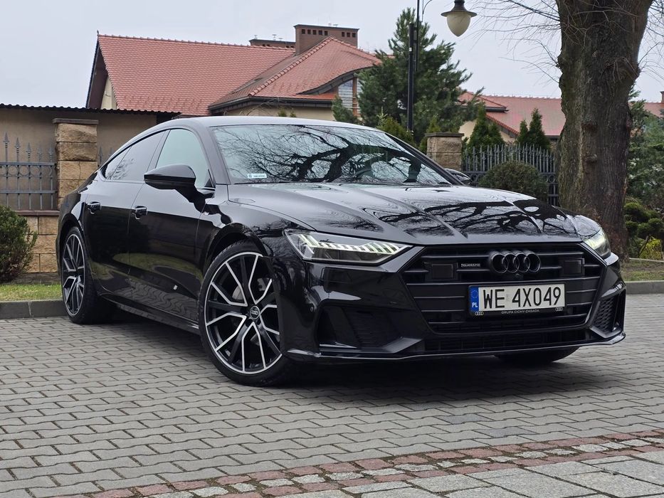 Audi A7 Sportback Lifting 2x S-line Matrix Bang&Olufsen Aktywny tempomat Kamer360 5-osob