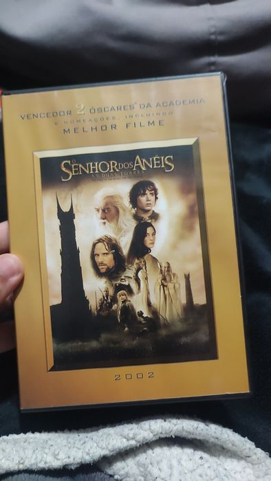 DVD "Senhor Dos Anéis - As Duas Torres"