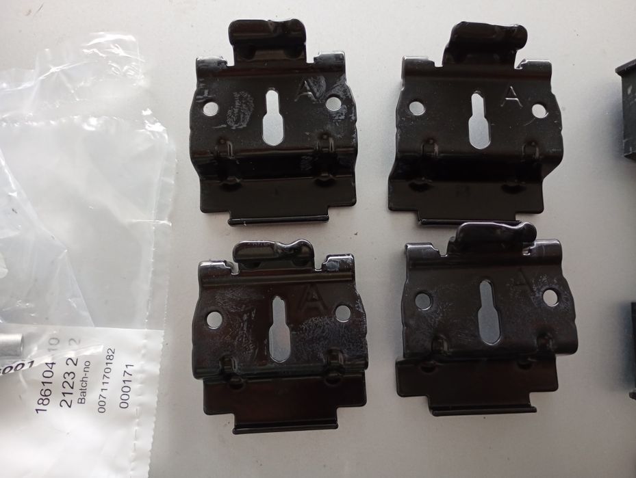 Kit fixação barras tejadilho