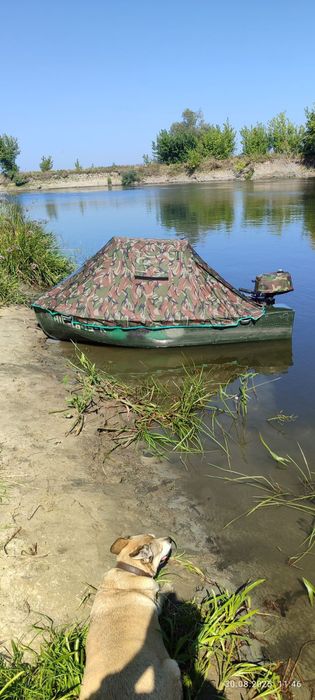 Лодка ерш переделанная