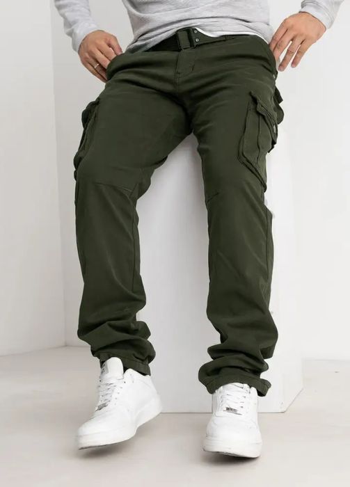 Штани чоловічі карго утеплені ITENO сірі чорні олива сині