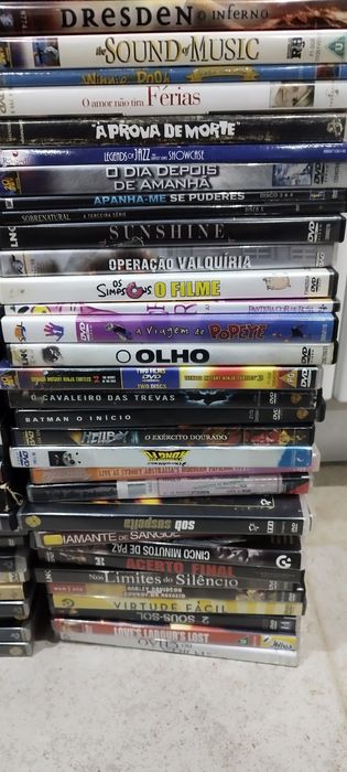 Grande lote de dvds