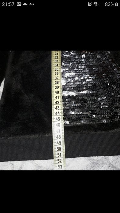 Czarny sweter h&m