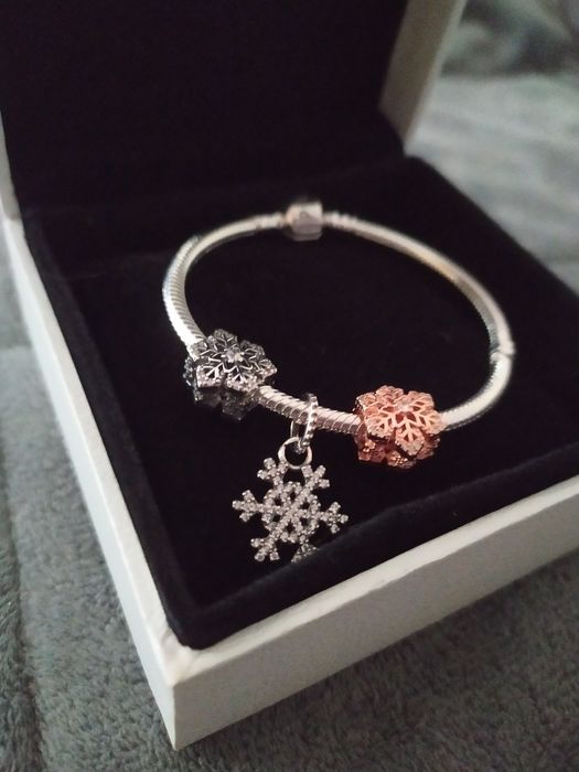 Dla Ciebie wszystko pandora śnieżynka w kategorii Charmsy