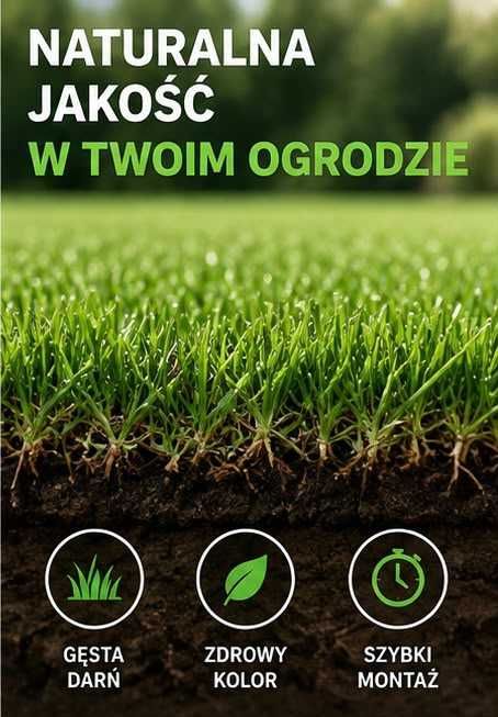Trawa w rolce od Producenta . Dostawa
