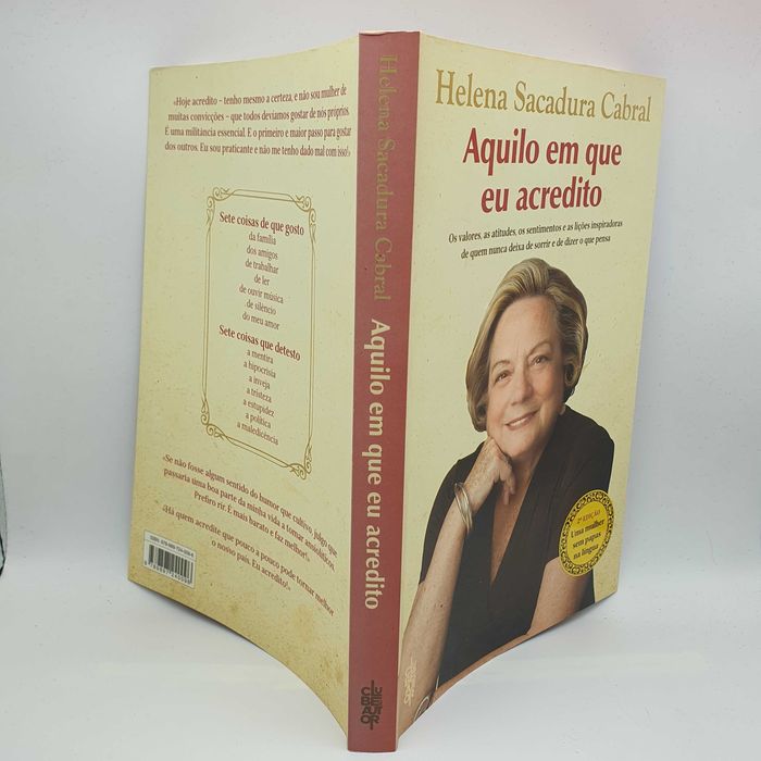 Livro Ref-PAR4- Helena Sacadura Cabral - Aquilo Em Que Eu Acredito