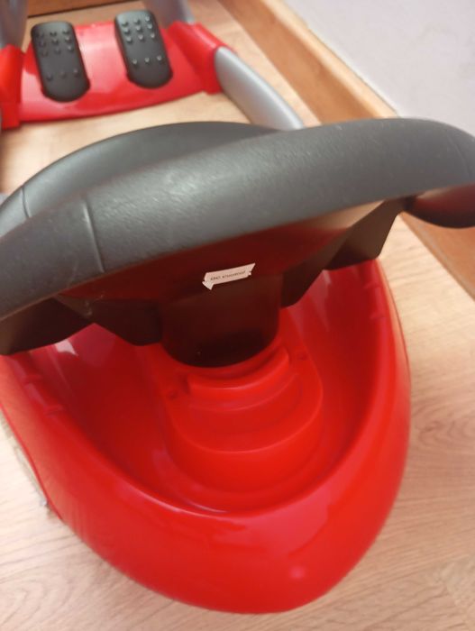 Smoby Simulador de condução Pilot V8 vermelho e preto