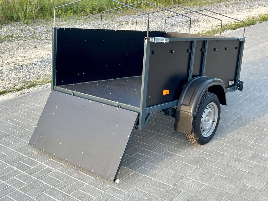 Прицеп до легкового авто ПАЛИЧ 2мх 1,2м борт 60 см одновісний фанера