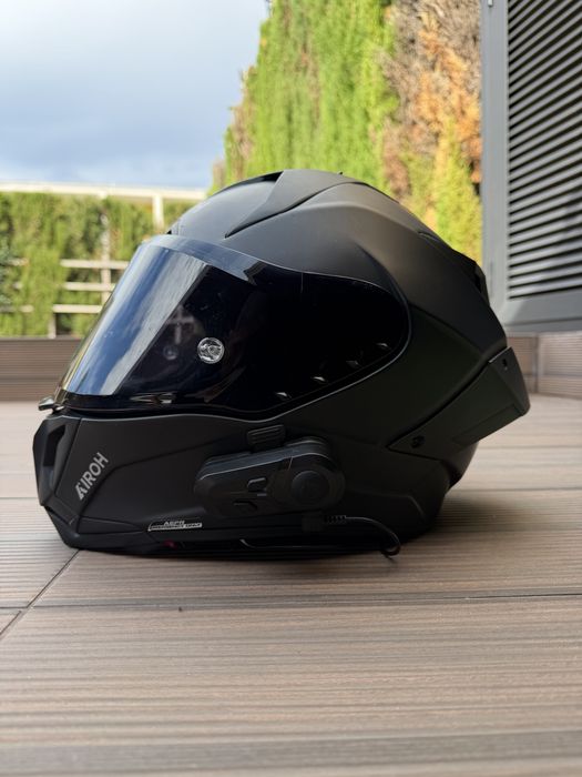 Capacete AIROH GP 800 Black Matt